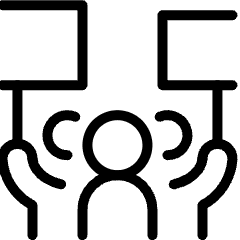 Protest Icon from Ultimate Light Set