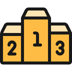 Ranking First Icon from Ultimate Colors Set