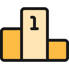 Ranking Winner Icon from Ultimate Colors Set