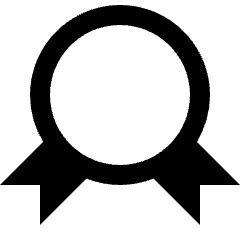 Award Badge Hundred Point Icon from Nova Line Set