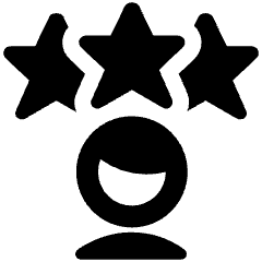 Male Star Icon from Ultimate Bold Set