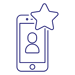 Phone Star 2 Illustration from UX Line Set