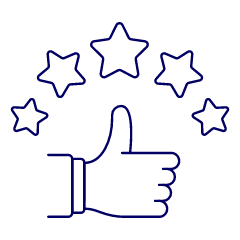 Rating Like 1 Illustration from UX Line Set