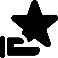 Rating Star Give Icon from Ultimate Bold Set
