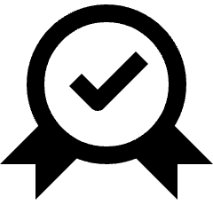 Award Badge Check Icon from Nova Line Icons Set