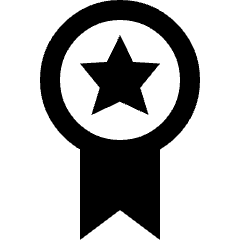 Award Badge Favorite Star 1 Icon from Nova Line Icons Set