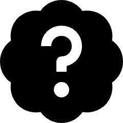 Award Badge Question Icon from Nova Solid Set