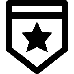 Award Badge Star 1 Icon from Nova Line Icons Set