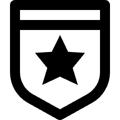Award Badge Star 2 Icon from Nova Line Set