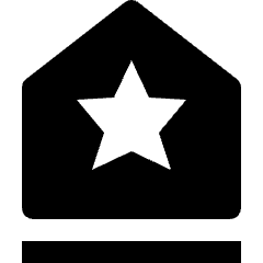 Award Badge Star 3 Icon from Nova Solid Set