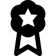 Award Badge Star Icon from Nova Line Icons Set