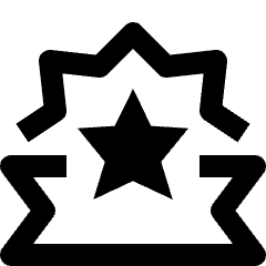 Award Banner Badge Icon from Nova Line Icons Set