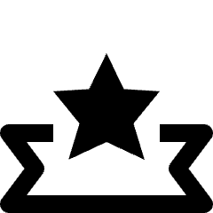 Award Banner_1 Icon from Nova Line Icons Set