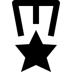 Award Medal Star Icon from Nova Line Icons Set