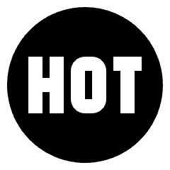 Hot Product Item Circle Icon from Nova Solid Set