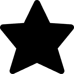 Star Icon from Nova Solid Set