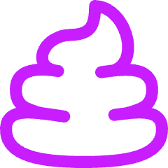 Shit Reaction Icon from Flex Neon Set