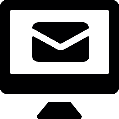 Read Email Monitor Icon from Ultimate Bold Set