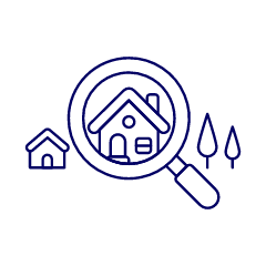 Find House Illustration from UX Line Set