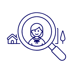 Find Host 4 Illustration from UX Line Set