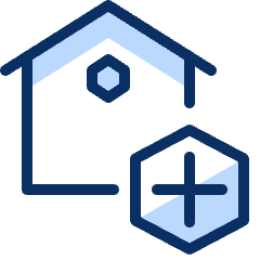 House Add Icon from Cyber Duotone Set