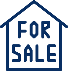 House For Sale Icon from Cyber Line Set