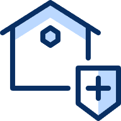 House Protect Icon from Cyber Duotone Set