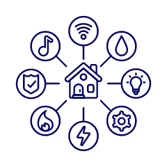 House Info Illustration from UX Line Set