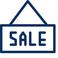 Sale Sign Icon from Cyber Line Set