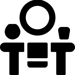 Reception Desk Icon from Ultimate Bold Set