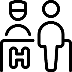 Reception Hotel Icon from Ultimate Light Set