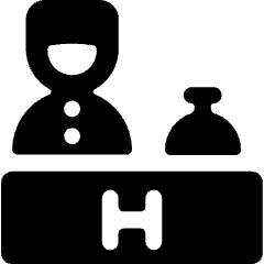 Reception Hotel Bell Icon from Ultimate Bold Set