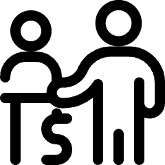 Reception Pay Icon from Ultimate Regular Set