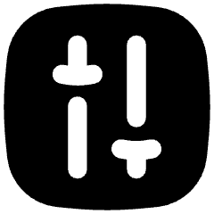 Equalizer Icon from Flex Solid Set