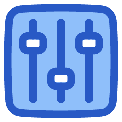 Equalizer Icon from Plump Duo Set