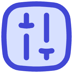 Equalizer Icon from Flex Duo Set