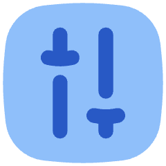 Equalizer Icon from Flex Flat Set