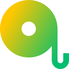 Recording Tape 1 Icon from Sharp Gradient Set