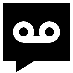 Recording Tape Bubble Square Icon from Sharp Solid Set