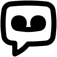 Recording Tape Bubble Square Icon from Flex Remix Set