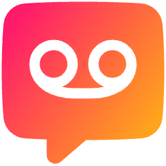 Recording Tape Bubble Square Icon from Plump Gradient Set