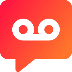 Recording Tape Bubble Square Icon from Core Gradient Set