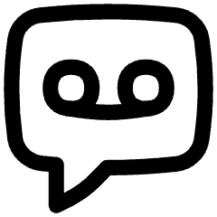 Recording Tape Bubble Square Icon from Flex Line Set