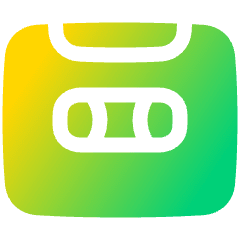 Tape Cassette Record Icon from Plump Gradient Set