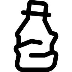 Compressed Plastic Bottle 2 Icon from Ultimate Regular Set