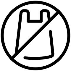 No Plastic Bag Icon from Ultimate Light Set