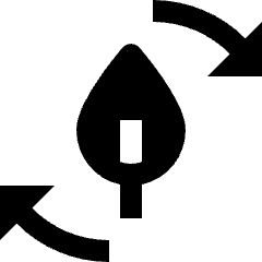 Recycle Eco Leaf 1 Icon from Nova Solid Set