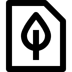 Recycle Paper Icon from Nova Line Set