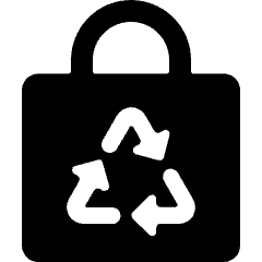 Recycling Bag Icon from Ultimate Bold Set