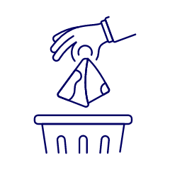Throw Trash 1 Illustration from UX Line Set